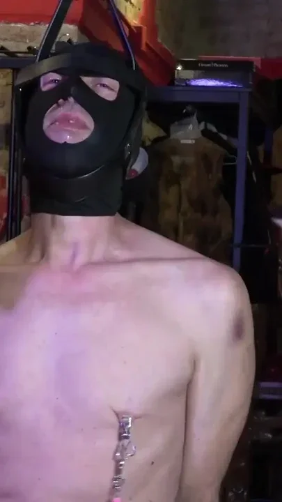 we play with your sensitive nipples Clip 2