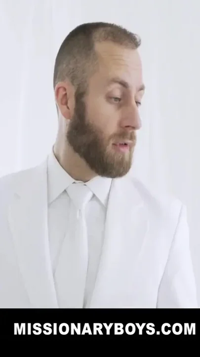 Young missionary boy gives a priest a cum facial