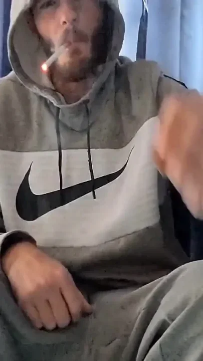 Making My Soft Cock Hard Smoking and Edging