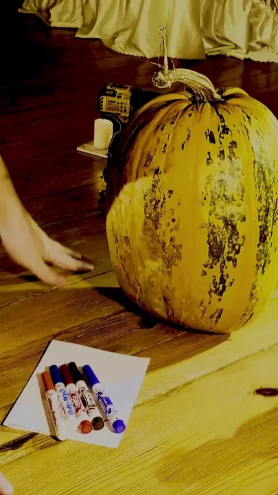 Rough Fucking in the Mouth of a Scary Pumpkin