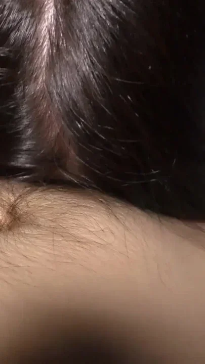 Real amateur wife gives him a sucking before bed - POV blowjob Clip 1
