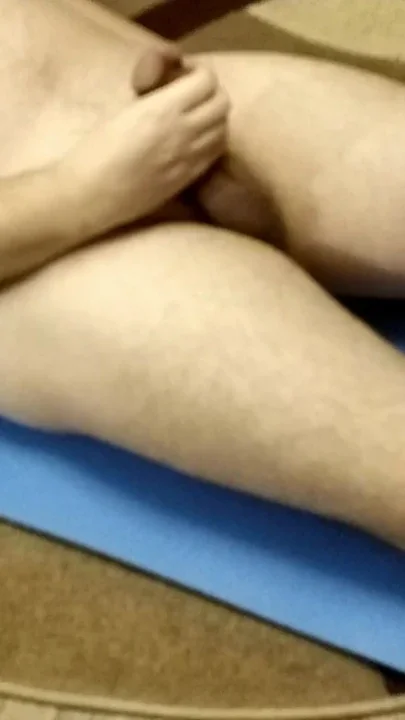 Exhausting Home Workout Naked with Kettlebell and Cardio Masturbation 4K Clip 1