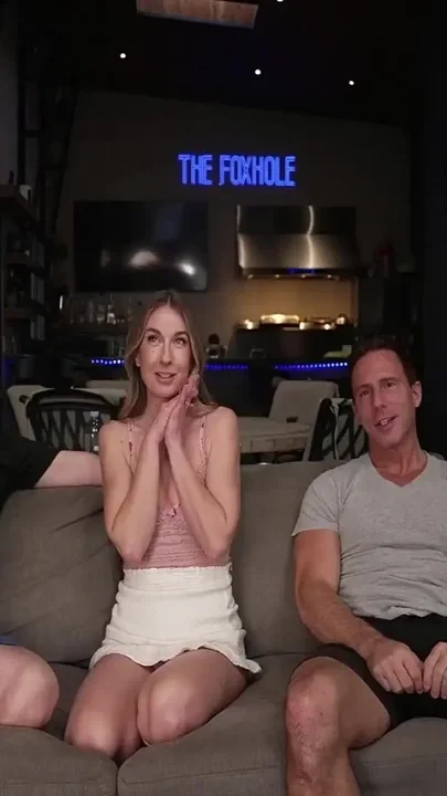 Blonde and Silver Fox Go Live with Dom Cruse
