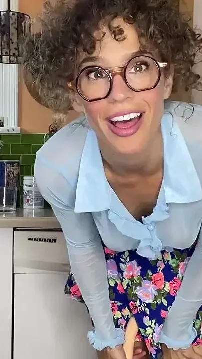 Ahegao Ms Crizzle Gets Anal Fucked in the Kitchen After Her Lessons Are All Done