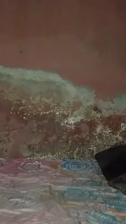 The Dark View of African Black Guy's Masturbation