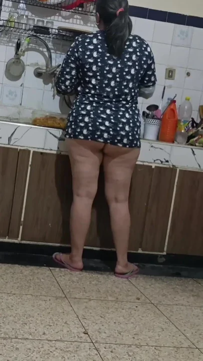 I Go Into the Kitchen to Fuck My Stepsister Very Nice Anal Sex Tight Ass