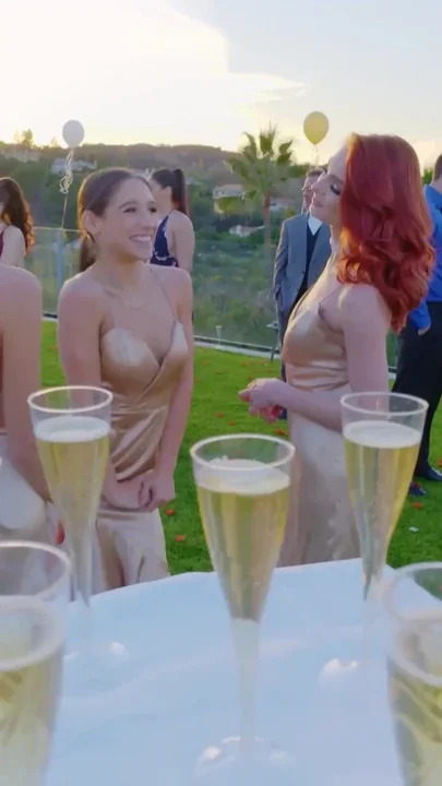 POV - Entertaining the Slutty Bridesmaids Abella Danger Emma Hix and Lacy Lennon