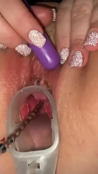 Urethral probing and genealogical expander combined with multiorgasm in gift Clip 1