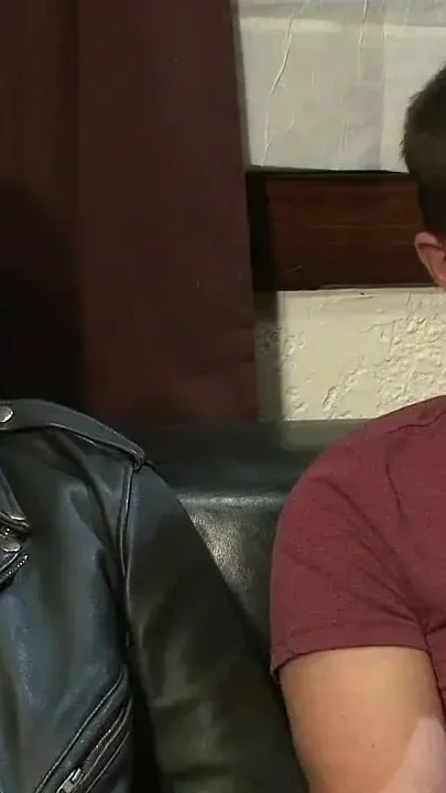 Leather Stepdaddy Makes a Bondage House Call