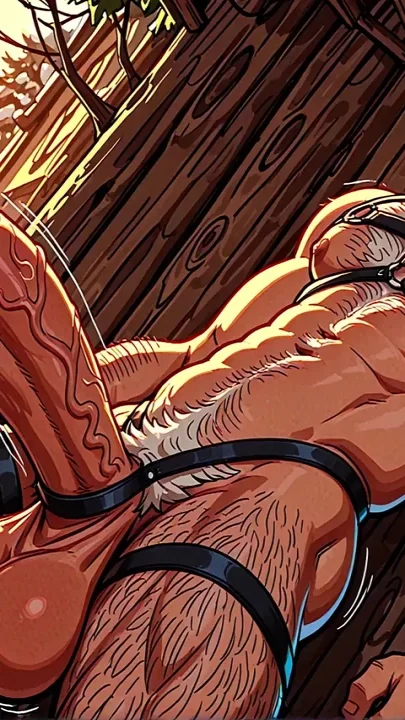 Kinky Gay Men in Harness