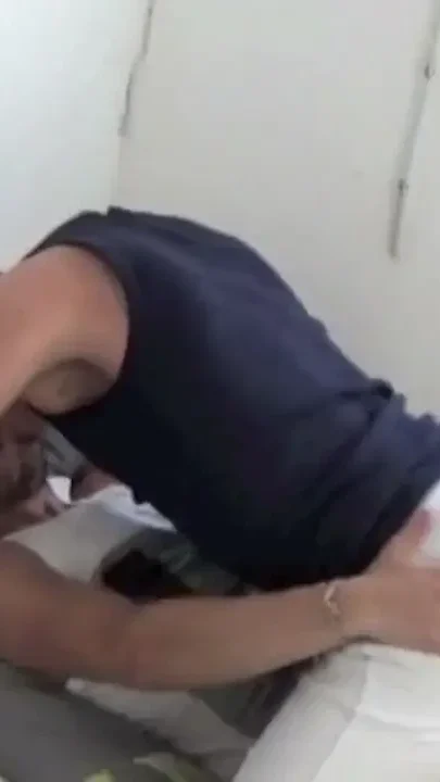 Amateur sex tape with Illy fucked bareback by Dimitri