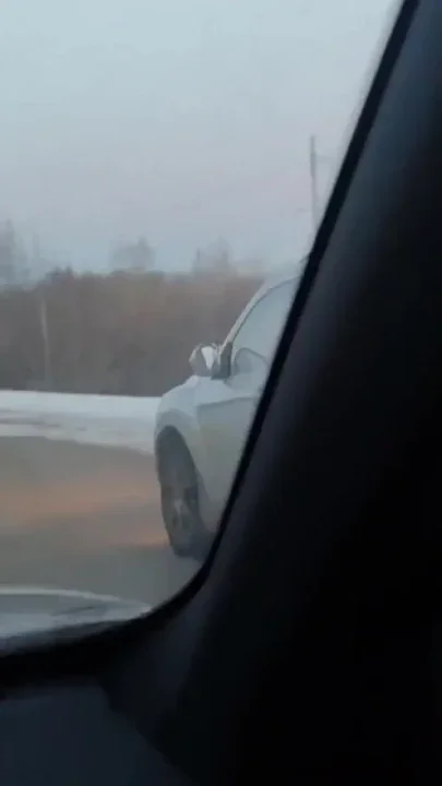 Winter Drive Sex in the Car
