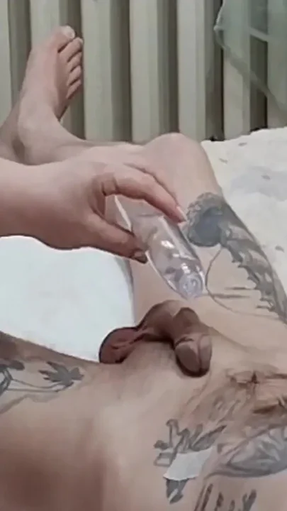 Mother-in-law Does Manual Stimulation of My Penis Before Cumshot