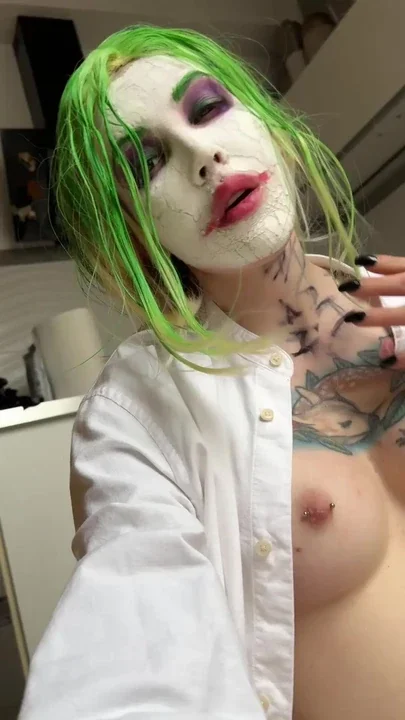 Can you handle this chaotic Joker tease up close