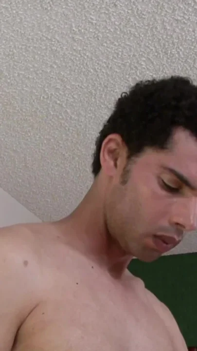 Hot Latin guy big cock fucking ass with cum asshole
