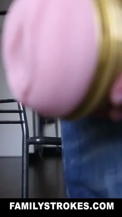 Mischievous stepsister sneaks in stepbro's room