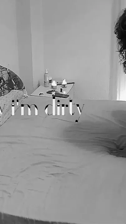 Slut on Her Knees Eating Cock Drooling Full of Saliva