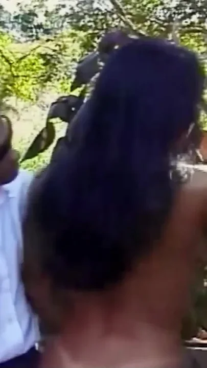 Big Tit Latina Tranny Fucked Outdoors by Passersby