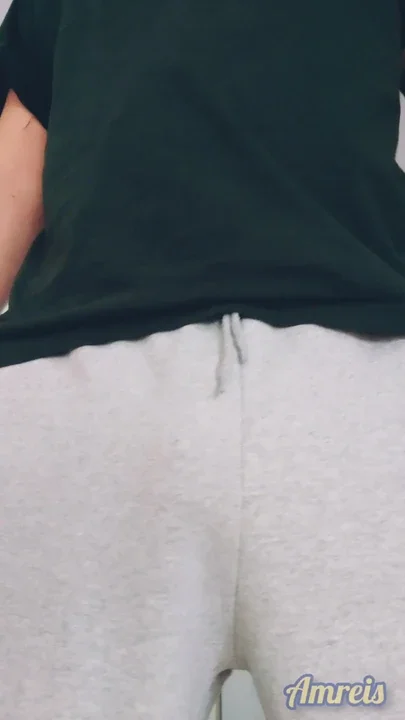The guy pulled out his penis and began to jerk off so much that even the balls