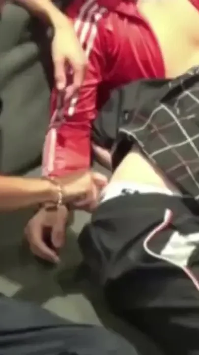 Fucked by 2 straight Arabs in sneakers