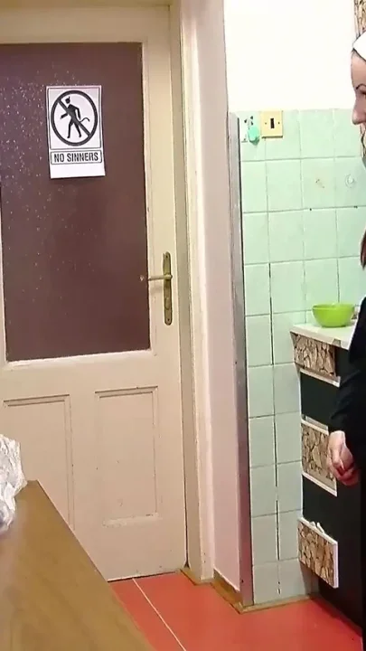 The nuns have it all their own way with banana and carrot in the pussy