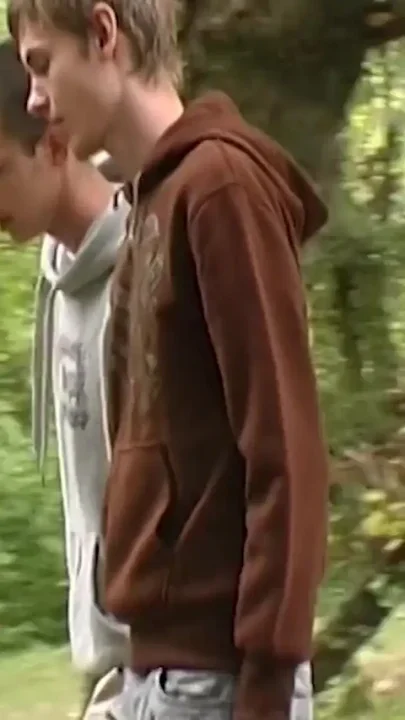 Peter blows by the river outdoor naked cum