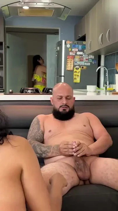 Looking for sex and lust with 3 friends Markus sits his friend's horniness and