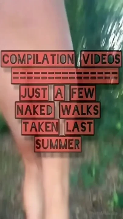 Compilation Outdoor Nudity Masturbation Pee & Ass Images