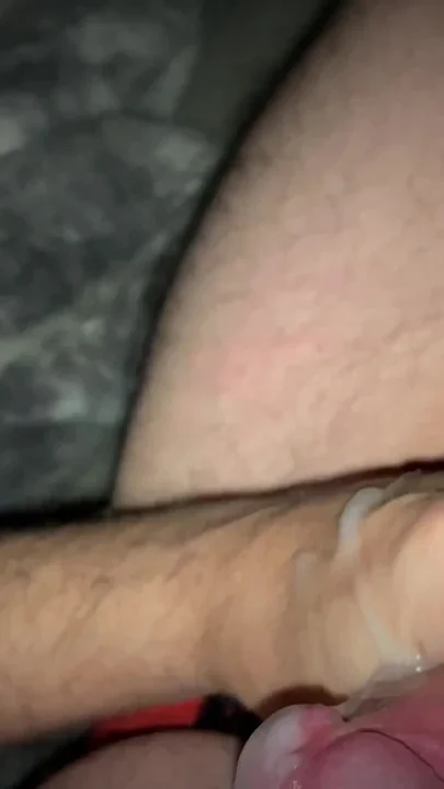 Soft to hard cock worship big veins dick close up cumshot Clip 1