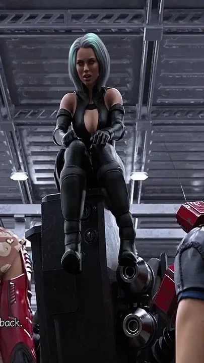 Stranded in Space - Stripper MILF Flashes Her Big Tits