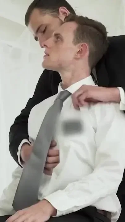 Innocent boy elder boon gets his ass stretched by the priest during ritual