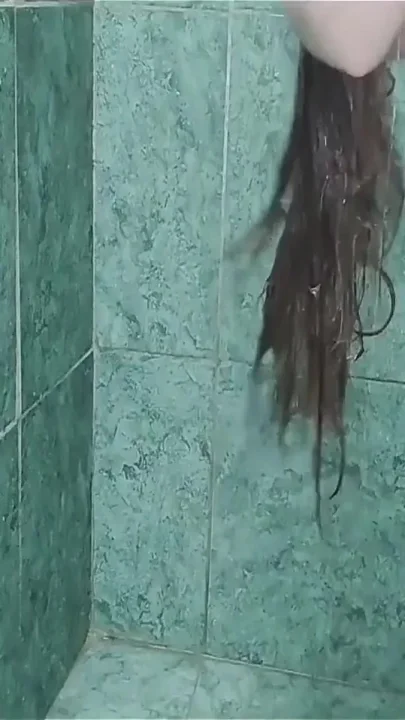 Washing Drying and Brushing My Hair