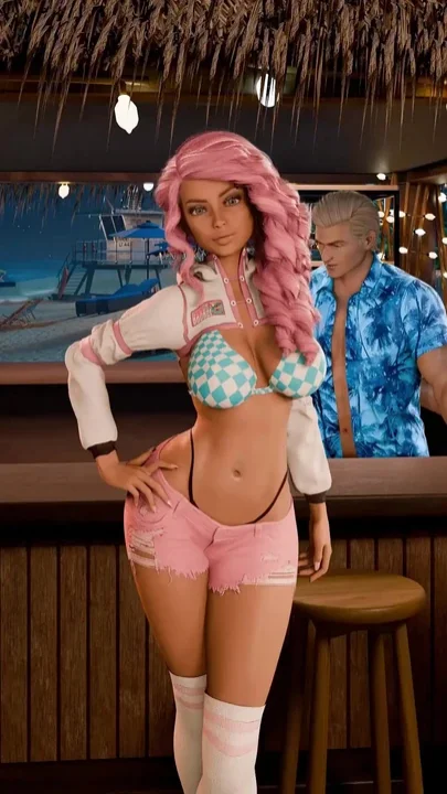 EP17 Fucking Diana in the Rooftop - Grand Tits Adventure Gameplay Clip 1