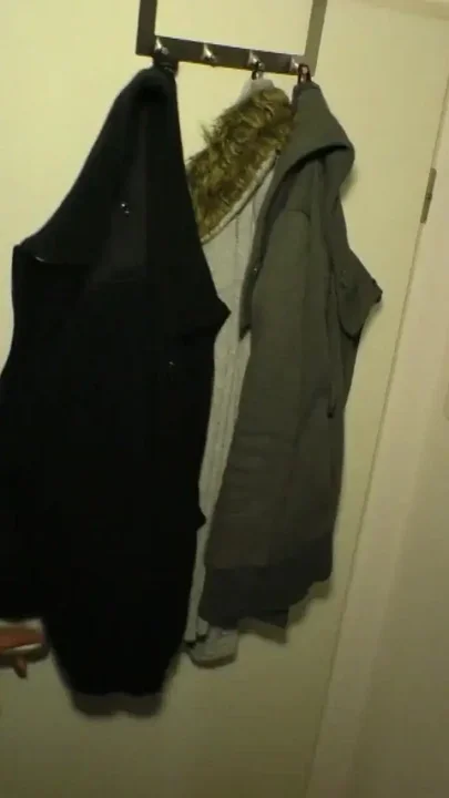 Short hair sexy brunette in pantyhose sucks and fucks grey hair dude she met on the stairs