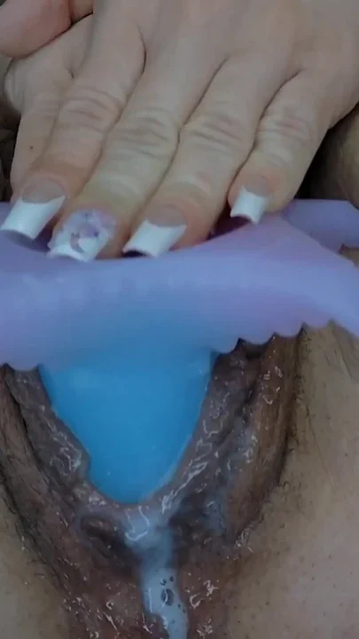 Taking Every Inch – Deep Full Insertion of My Thick Dildo Clip 1