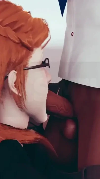 Office Seduction with Busty Redhead Secretary After Hours Punishment