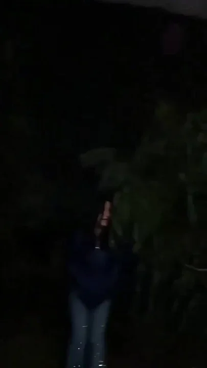 Rainy Night Fetish - Blue Downjacket Glitter Jeans & Messy Deepthroat 308