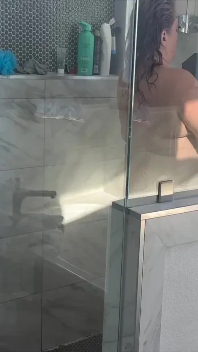 Naughtyangel Shower Scene with Samson Blaze