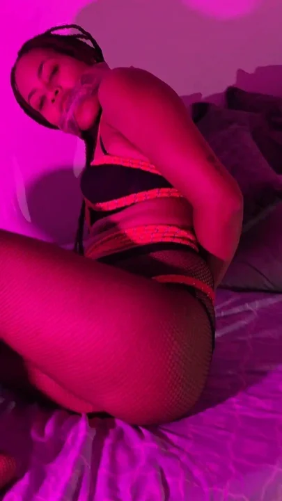 Beautiful Latina Is Tied up to Feel Pleasure