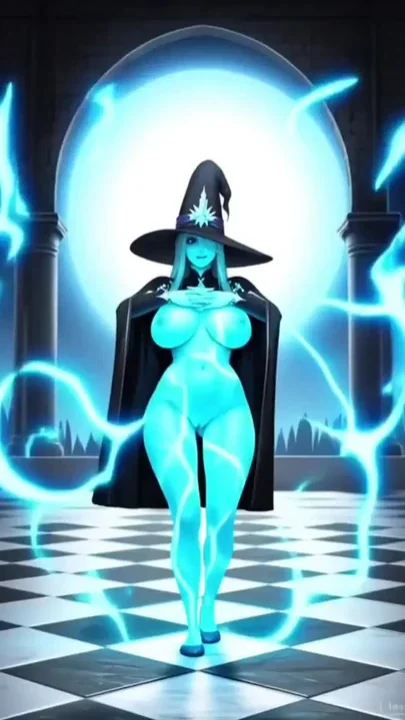 vampire magical girls unleash power and boobs Ai model Clip 2