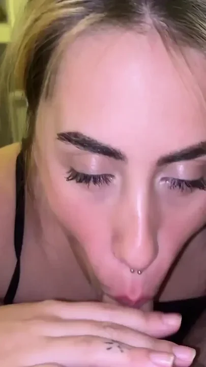 Deep POV Sloppy Blowjob Cum in Mouth