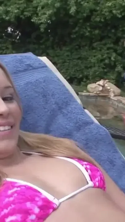 Hot lesbian girls play with their pussies