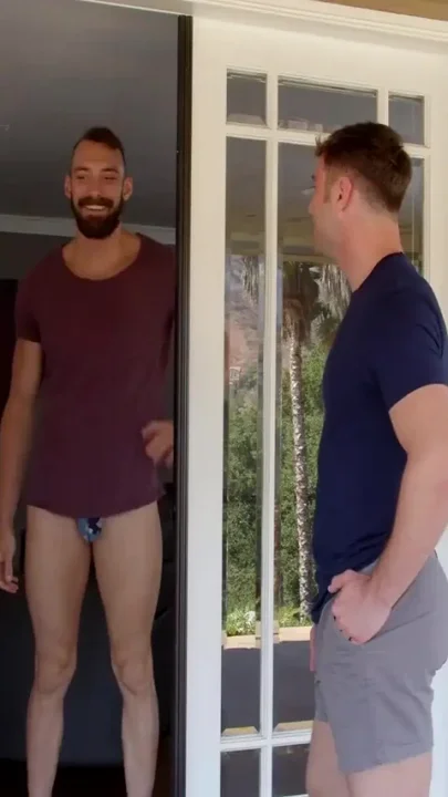Oops Johnny Booty calls 2 Michaels by accident - NextDoorBuddies