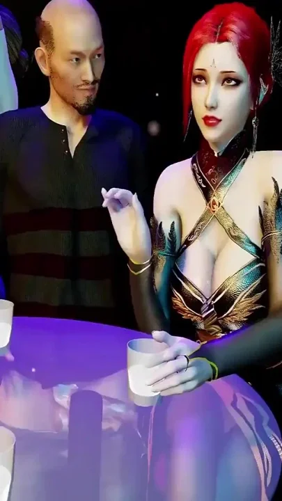 Celestial Curves 3D Girl with Divine Assets - 3D Animation
