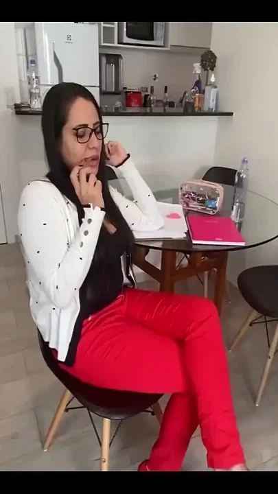Hot Sexy Teacher Makes You Sniff Her Feet for Not Making Your Homework