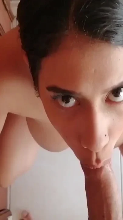 Messy Facial sloppy Blowjob