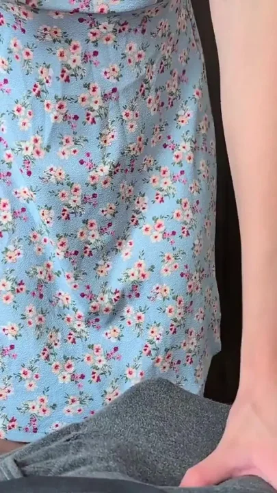 Cute Skirt Ass Grinding Creampie