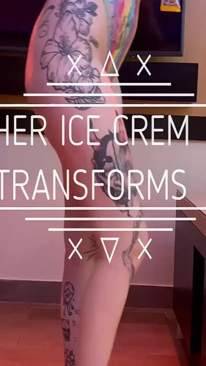 Your Ice Cream Is Transformed