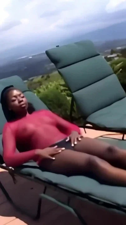 Simone West Two Big White Cocks for a Young Black Beauty