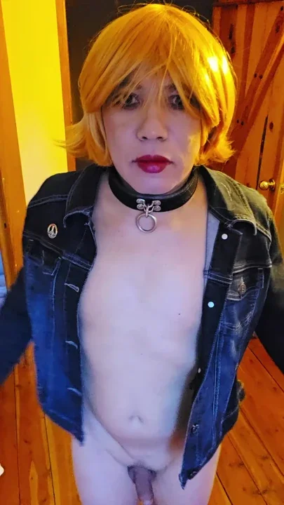 Gay Asian femboy bouncing flopping little cock